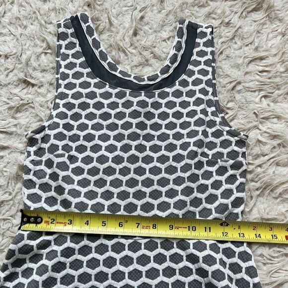 Nwt Stitch Fix Pixley Womens Millie Textured Knit Circle Print Fit Flare Dress S - Picture 9 of 10